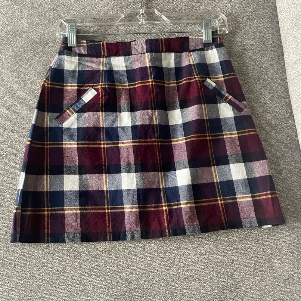 Plaid skirt